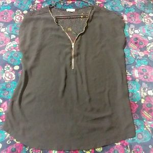 Cute Sheer Black top